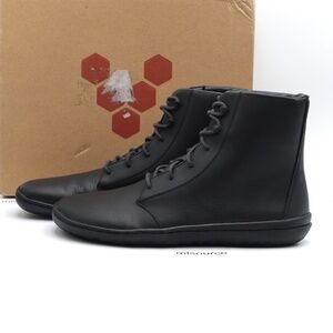 NEW Vivobarefoot Gobi Hi IV Barefoot Boots 203076-01 Black